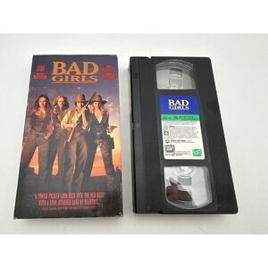 Bad Girls VHS 1994 Western Movie Drew Barrymore Andie MacDowell Fox Video 8600